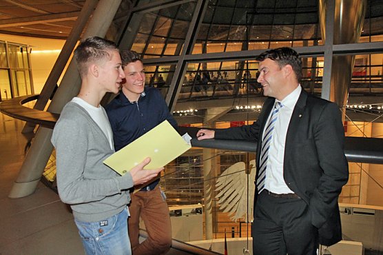 Praktikum bei Kurth (Foto: Wahlkreisb&uuml;ro Kurth)