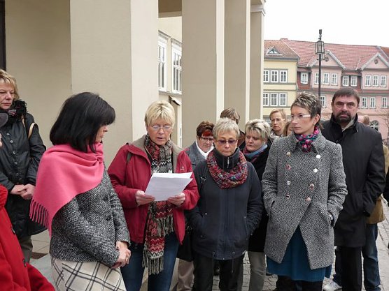 Nein zu Gewalt an Frauen (Foto: Karl-Heinz Herrmann)