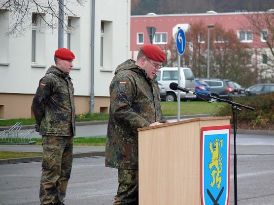 Bataillonsappell zum Jahresende (Foto: Karl-Heinz Herrmann)