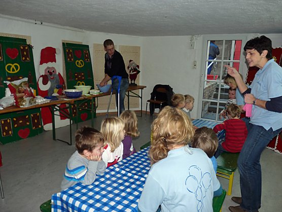 Vorbereitungen laufen (Foto: Karl-Heinz Herrmann)