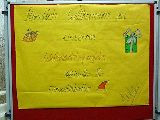 Weihnachtsprojekt gestartet (Foto: Karl-Heinz Herrmann)