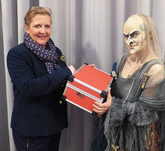 Zwei "Hexen" (Foto: B. Susemihl)