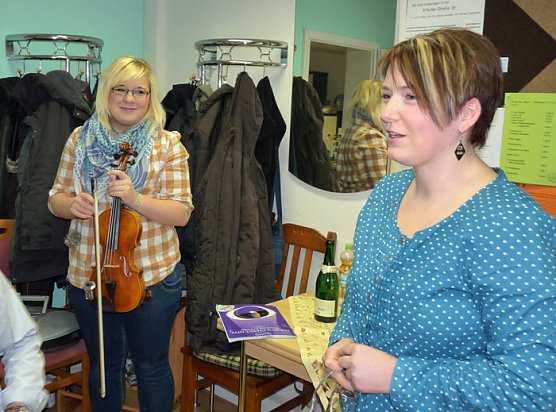 St&auml;ndchen f&uuml;r die D&uuml;ne (Foto: Karl-Heinz Herrmann)