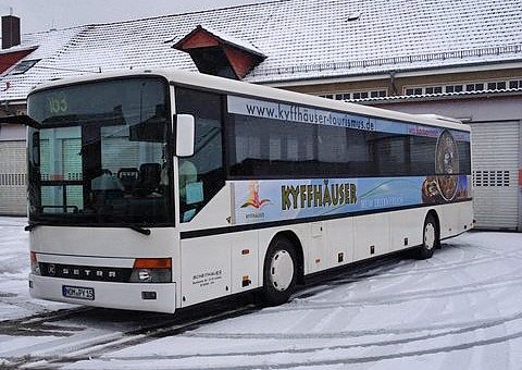 Buswerbung - Kooperationsprojekt angelaufen (Foto: Kyffh&auml;usertourismus GmbH)