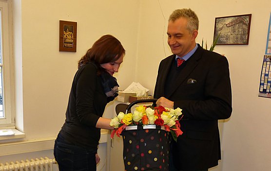 Zum Frauentag gratuliert! (Foto: Karl-Heinz Herrmann)