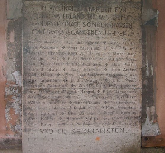 Gedenkstein Cruciskirche (Foto: Karl-Heinz Herrmann)