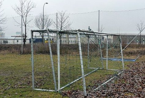 Neue Fu&szlig;balltore (Foto: Karl-Heinz Herrmann)