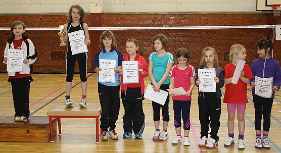 VSG-Akteure bei den M&auml;dchen der AK09 TOP (Foto: Andreas Reich)