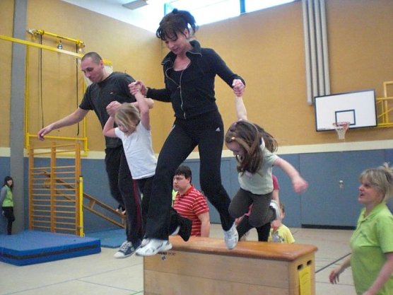 Keine sportlichen Leistungen? (Foto: Kindervilla Bad Frankenhausen)