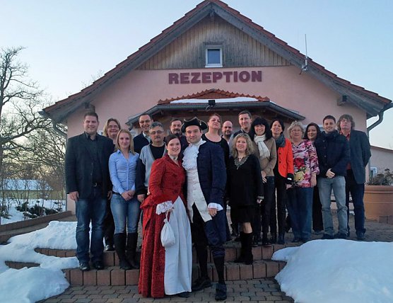 Th&uuml;ringentag vorbereitet (Foto: Ferienpark Feuerkuppe)