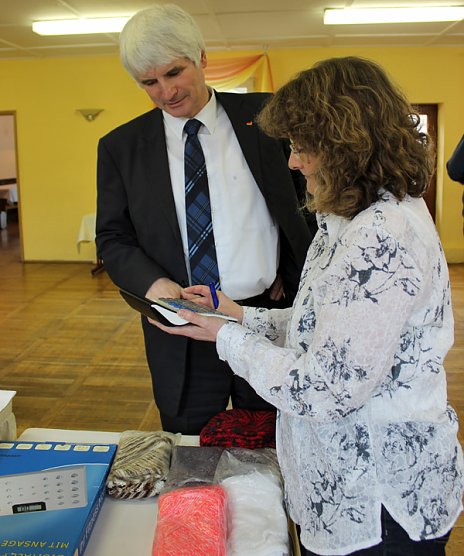 F&uuml;r mehr Barrierefreiheit (Foto: Wahlkreisb&uuml;ro Selle)