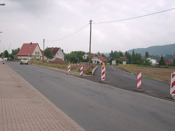 Neue Verkehrsführung Nordhäuserstraße - Schachtstraße (Foto: Karl-Heinz Herrmann) Neue Verkehrsführung Nordhäuserstraße - Schachtstraße (Foto: Karl-Heinz Herrmann)
