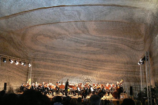 Musik unter Tage (Foto: B. Susemihl)