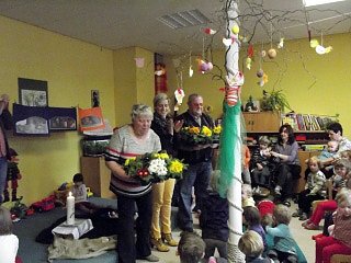 Gärtner zum Kita Geburtstag (Foto: Thomas Leipold) Gärtner zum Kita Geburtstag (Foto: Thomas Leipold)