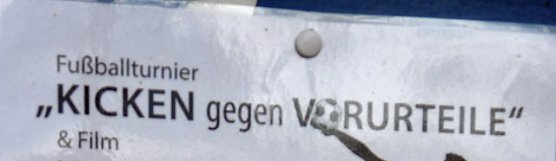 "Kicken gegen Vorurteile" (Foto: Karl-Heinz Herrmann) "Kicken gegen Vorurteile" (Foto: Karl-Heinz Herrmann)