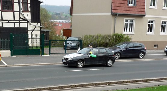 Geschm&uuml;ckte Autos? (Foto: Karl-Heinz Herrmann)