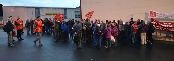 Metaller streiken (Foto: privat)