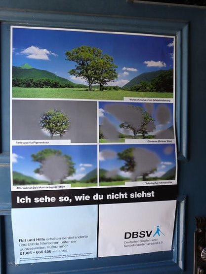 "Ich sehe so, wie du nicht siehst", (Foto: Karl-Heinz Herrmann) "Ich sehe so, wie du nicht siehst", (Foto: Karl-Heinz Herrmann)