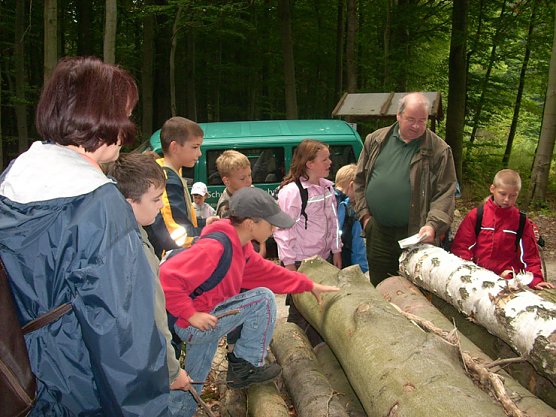 Waldjugendspiele an der Schewrnberger Holzecke (Foto: Karl-Heinz Herrmann)