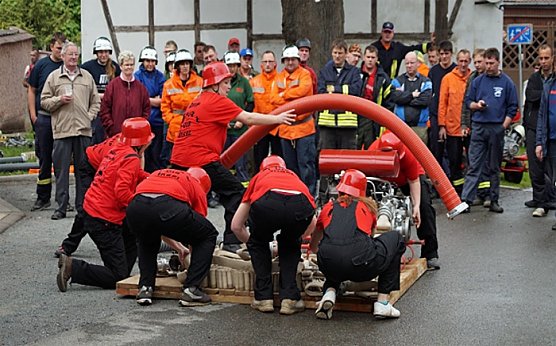 Um Kyffh&auml;userpokal gek&auml;mpft (Foto: FFW Himmelsberg)