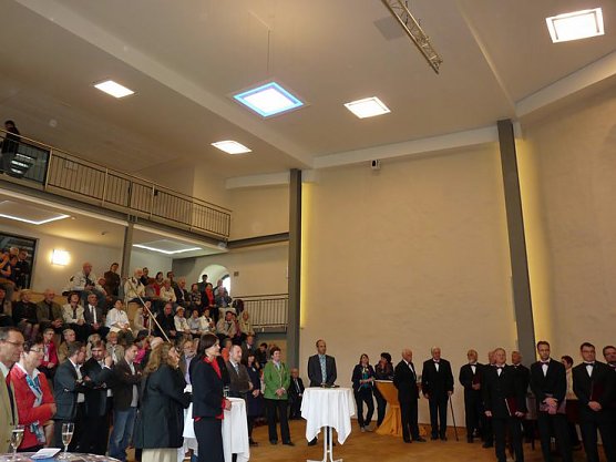 B&uuml;rgersaal eingeweiht (Foto: Karl-Heinz Herrmann)