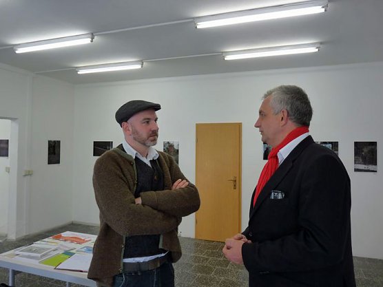 Unterst&uuml;tzung f&uuml;r Ausstellung (Foto: Karl-Heinz Herrmann)