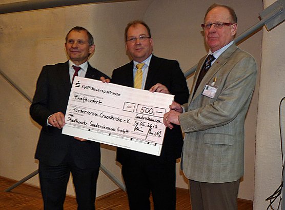 Mittel für nächste Aufgaben (Foto: Karl-Heinz Herrmann) Mittel für nächste Aufgaben (Foto: Karl-Heinz Herrmann)