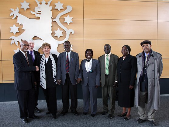 Sudanesische Parlamentarier zu Besuch (Foto: Th&uuml;ringer Landtag)