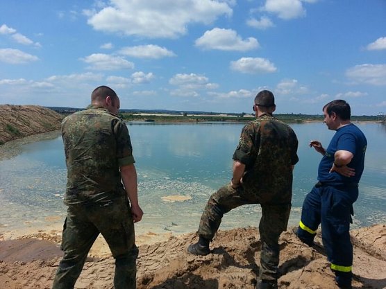 Frankenhäuser Soldaten im Einsatz (Foto: Bundeswehr Bad Frankenhausen) Frankenhäuser Soldaten im Einsatz (Foto: Bundeswehr Bad Frankenhausen)