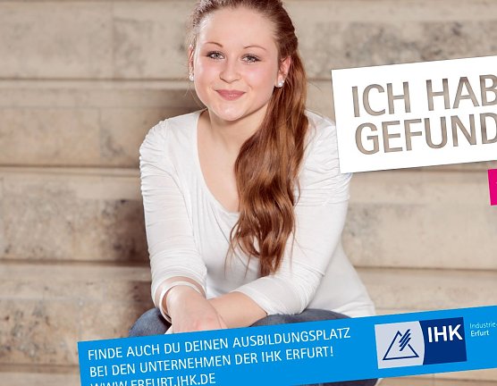 Plakataktion (Foto: IHK Erfurt)