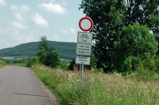Radfahrer unerw&uuml;nscht? (Foto: Karl-Heinz Herrmann)