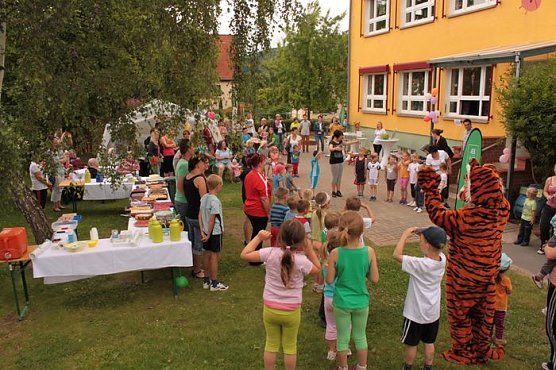 Olympiade auf dem Franzberg (Foto: K&auml;ferland)