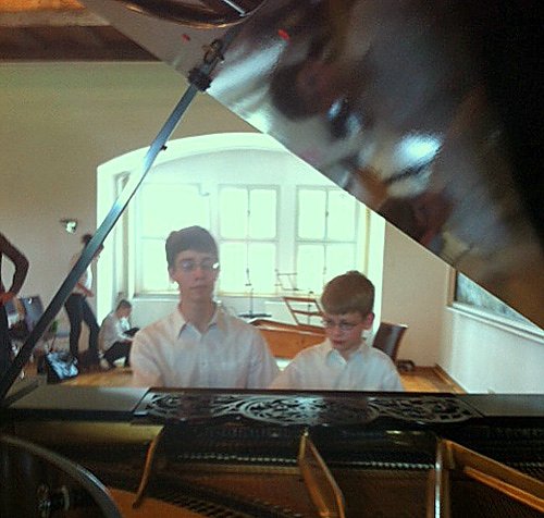 Ein besonderes Konzert (Foto: Frau Axthelm) Ein besonderes Konzert (Foto: Frau Axthelm)