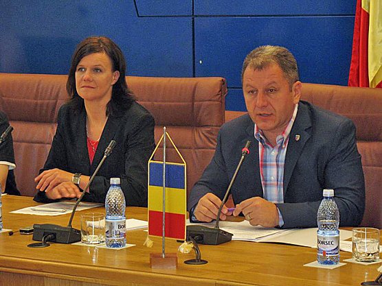 Erfolgreicher Besuch in Rumänien (Foto: Landratsamt Kyffhäuserkreis) Erfolgreicher Besuch in Rumänien (Foto: Landratsamt Kyffhäuserkreis)