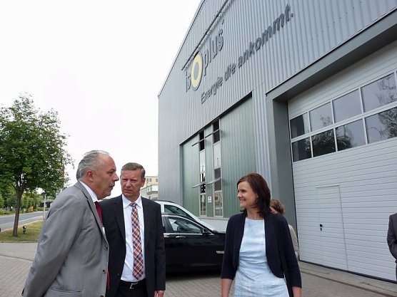 Machnig bei Isoplus (Foto: Karl-Heinz Herrmann)