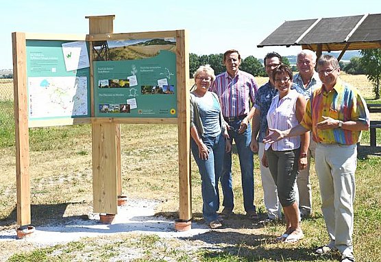 InfoPoint f&uuml;r Besucher (Foto: Martin Lindner)