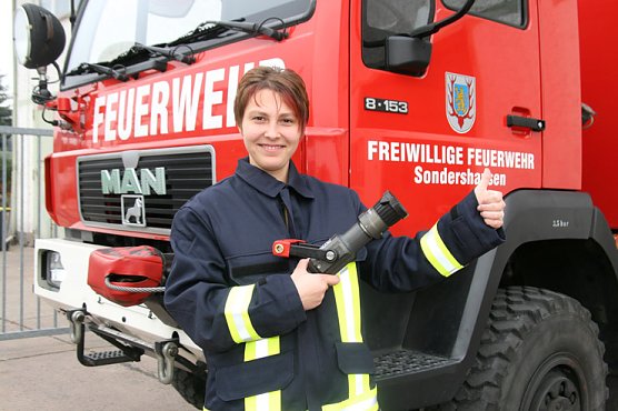 Neue Feuerwehrtechnik (Foto: Günter Herting) Neue Feuerwehrtechnik (Foto: Günter Herting)