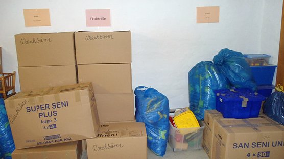 Zeitweiliger Umzug (Foto: Kindervilla Bad Frankenhausen) Zeitweiliger Umzug (Foto: Kindervilla Bad Frankenhausen)