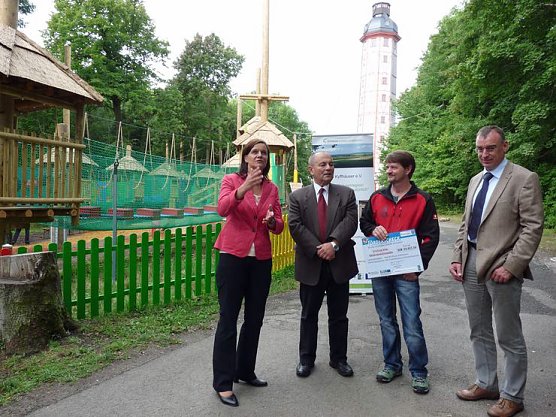 Neue Kletterattraktion f&uuml;r Dreik&auml;sehochs (Foto: Karl-Heinz Herrmann)