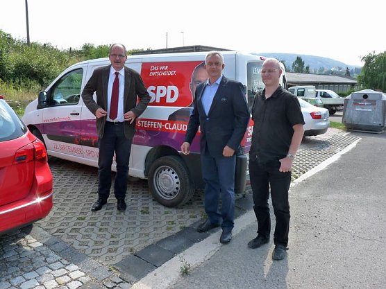 Zu Besuch bei Starthilfe (Foto: Karl-Heinz Herrmann)
