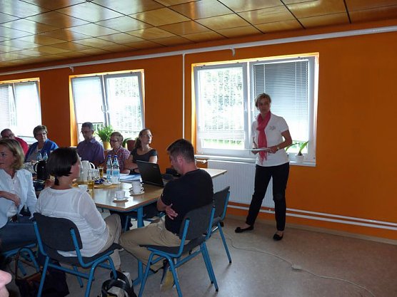 Zu Besuch bei Starthilfe (Foto: Karl-Heinz Herrmann)