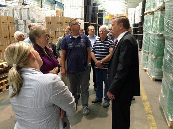 SGW zu Besuch bei ISOPLUS (Foto: SGW)