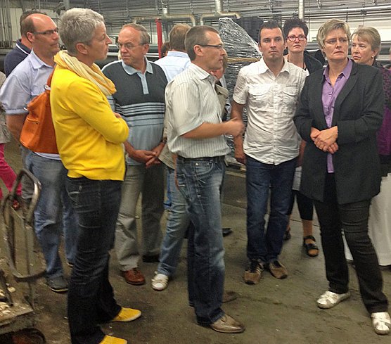 SGW zu Besuch bei ISOPLUS (Foto: SGW)