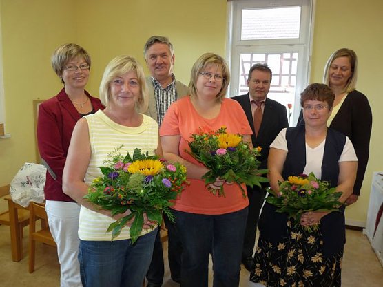 Herzlich verabschiedet (Foto: Karl-Heinz Herrmann)