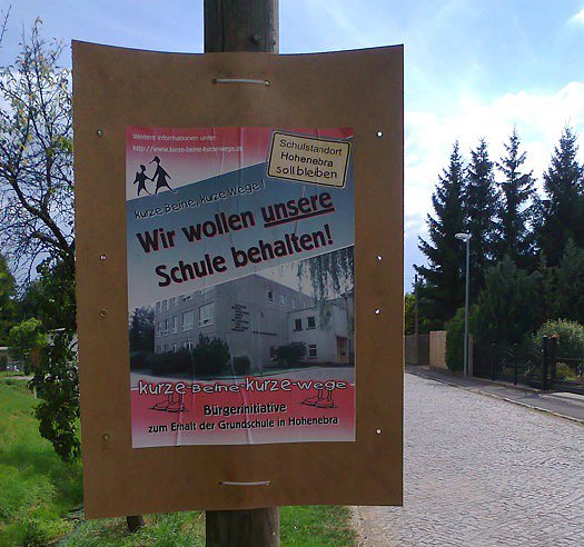 Bis zur Entscheidung (Foto: B&uuml;rgerinitiative Hohenebra)