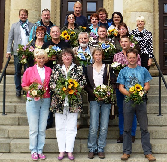 Jubilare (Foto: Theater Nordhausen) Jubilare (Foto: Theater Nordhausen)