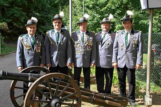 Sch&uuml;tzenfest gefeiert (Foto: B. Wollweber)