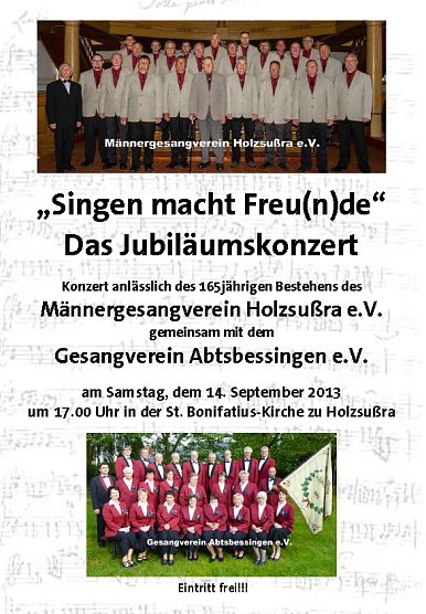 Mein lieber Herr Gesangsverein (Foto: Steffen Luprian)