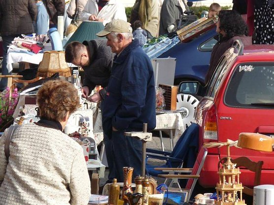 Tr&ouml;delmarkt Sondershausen (Foto: Karl-Heinz Herrmann)