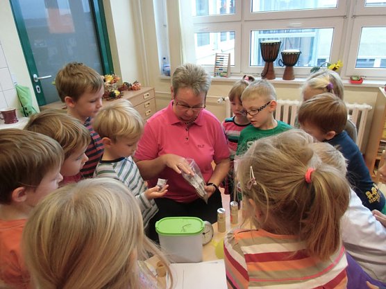 Was ist Zeit? (Foto: Kindervilla Bad Frankenhausen)